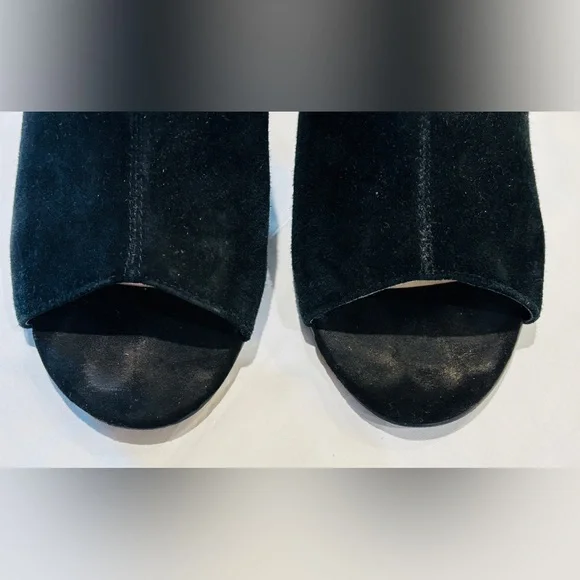 Nine West NW7 Blocky Suede Mules - Picture 7 of 10